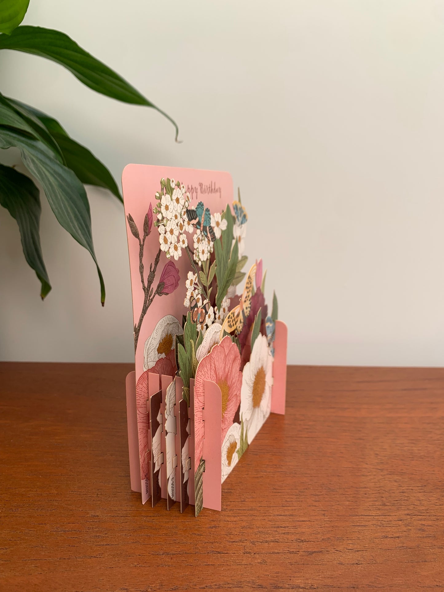 3D Pop Up Birthday Card - Butterfly