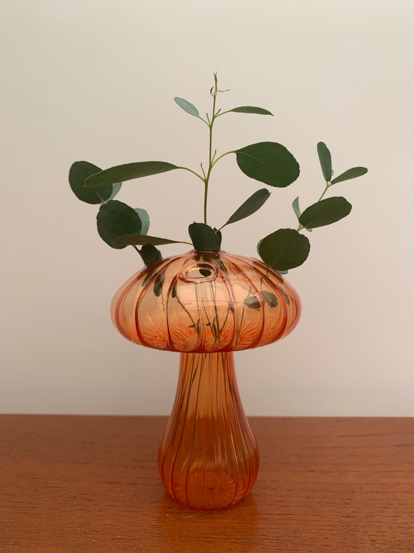 Mushroom Vase - Orange