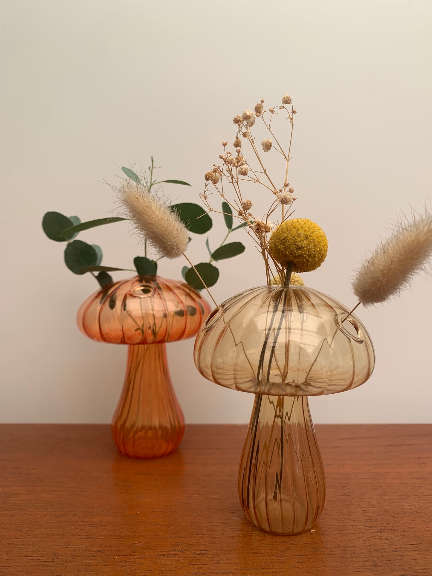 Mushroom Vase - Orange