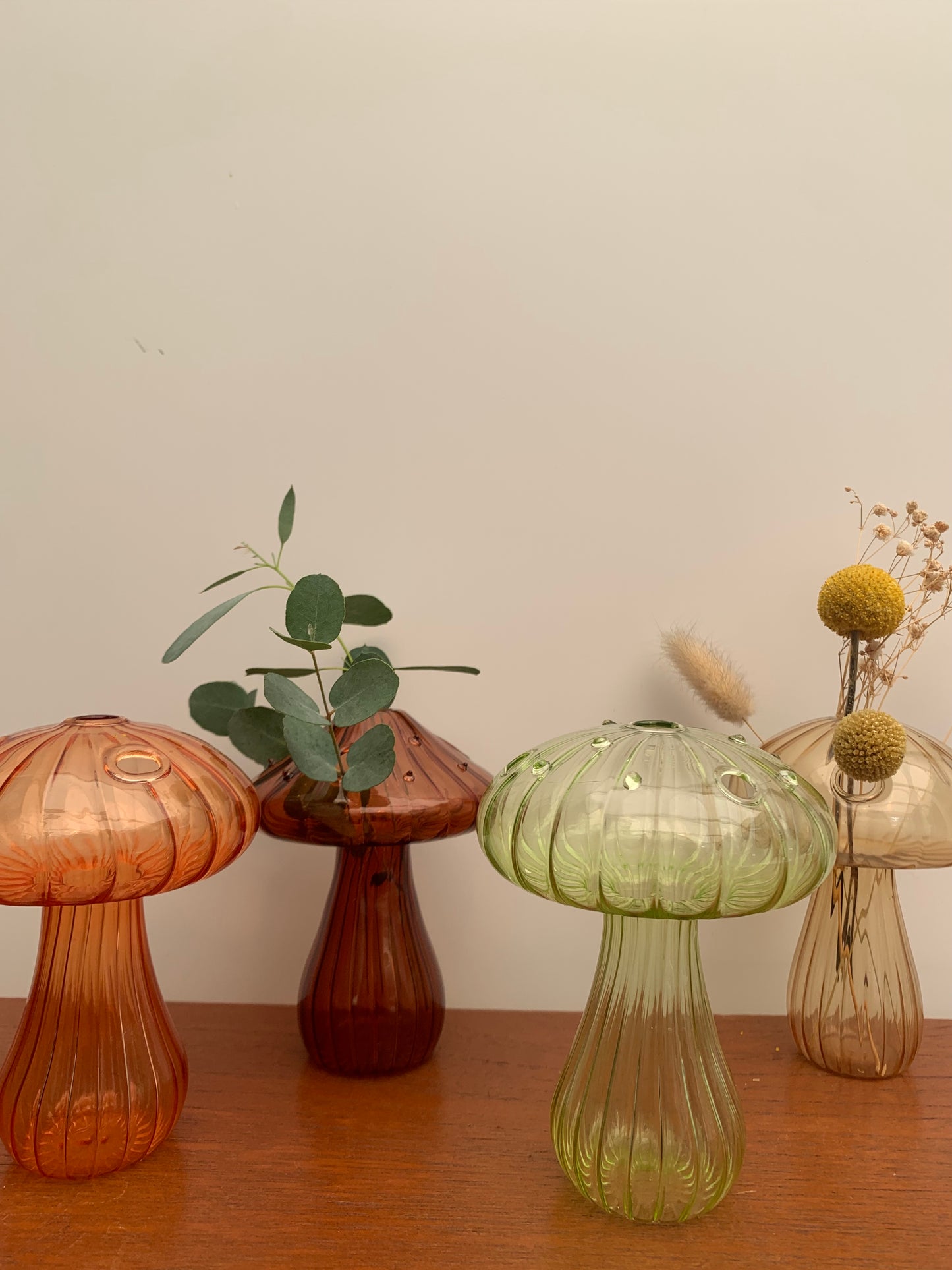 Mushroom Vase - Orange