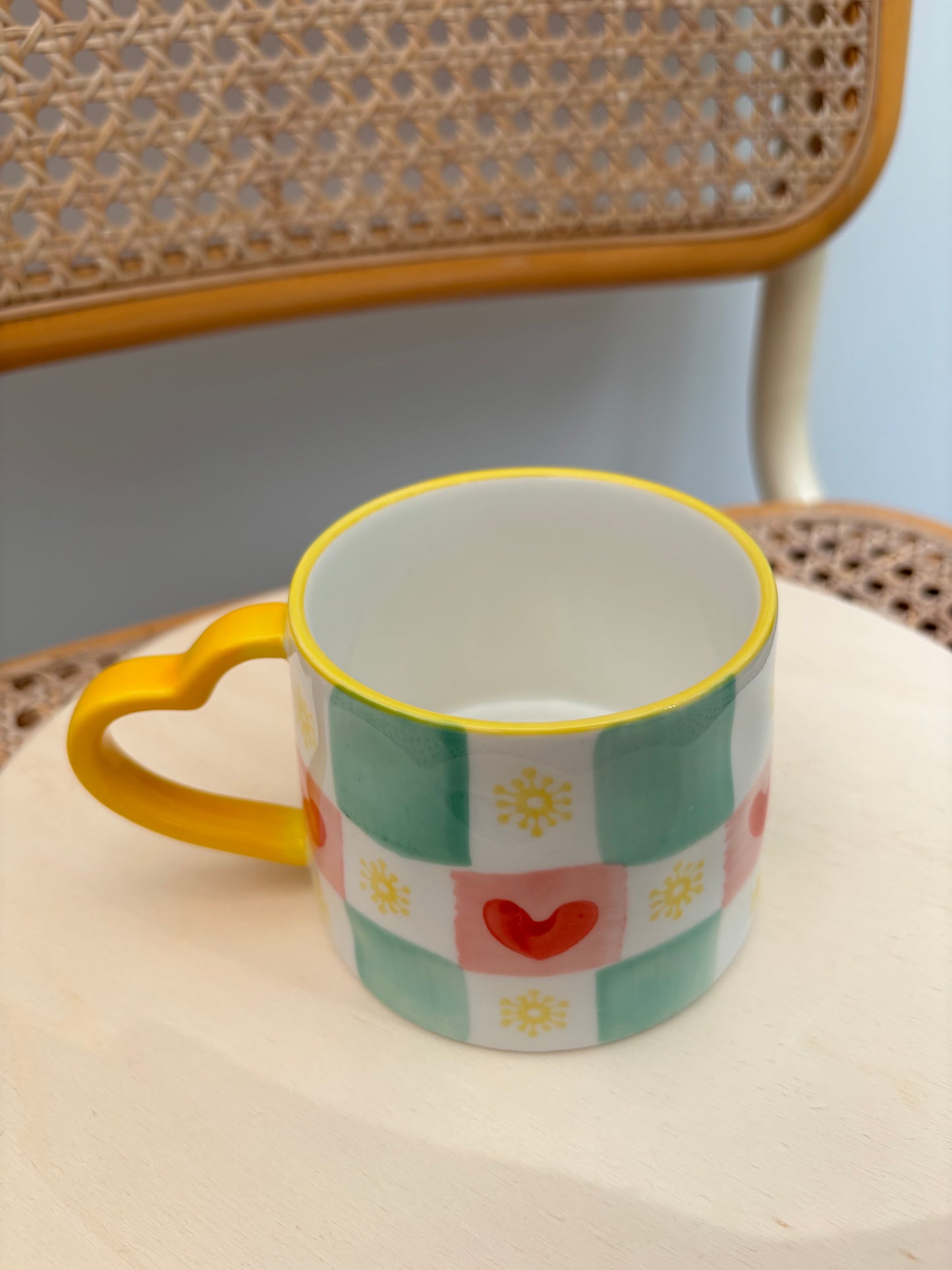 Mug - Checkerboard Hearts