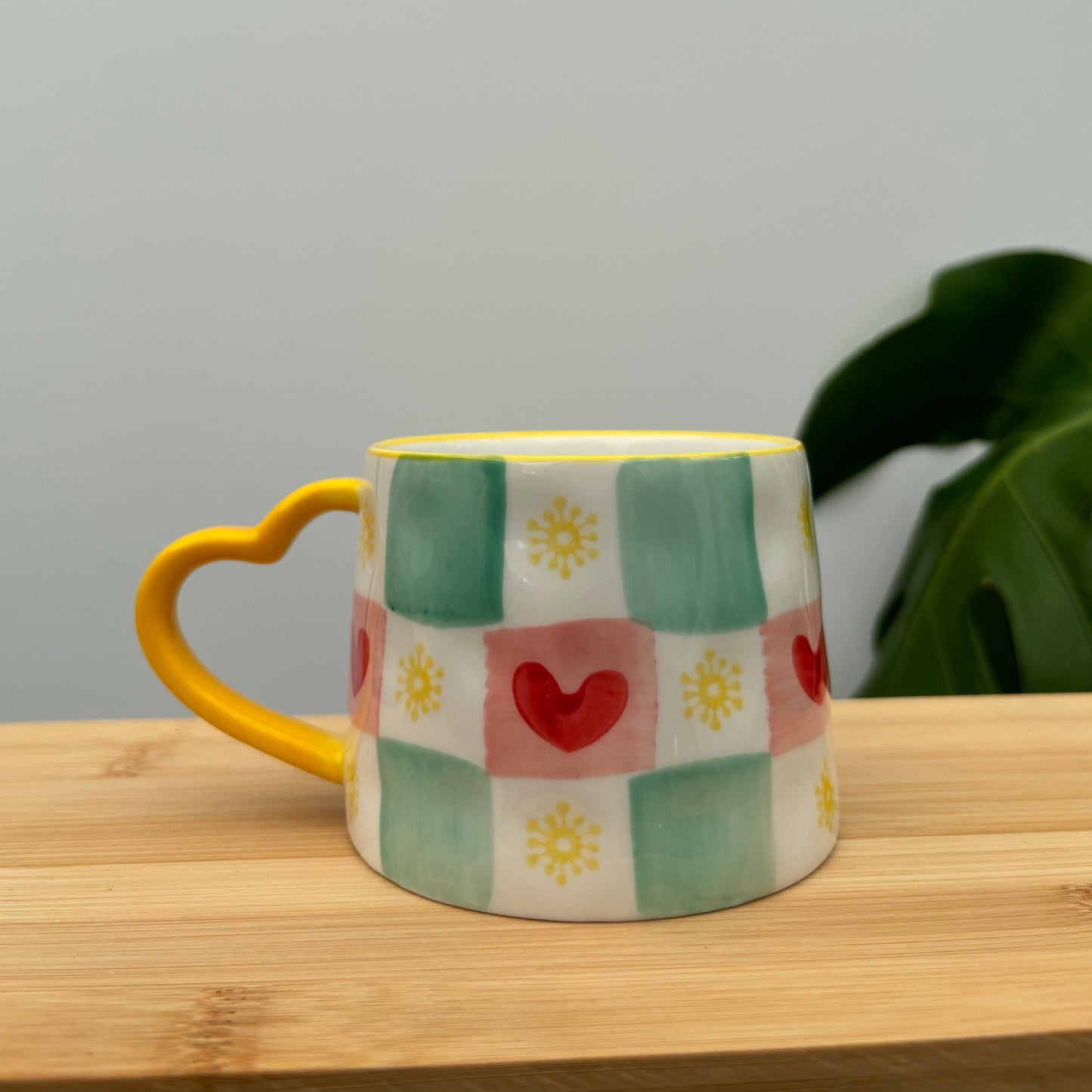 Mug - Checkerboard Hearts