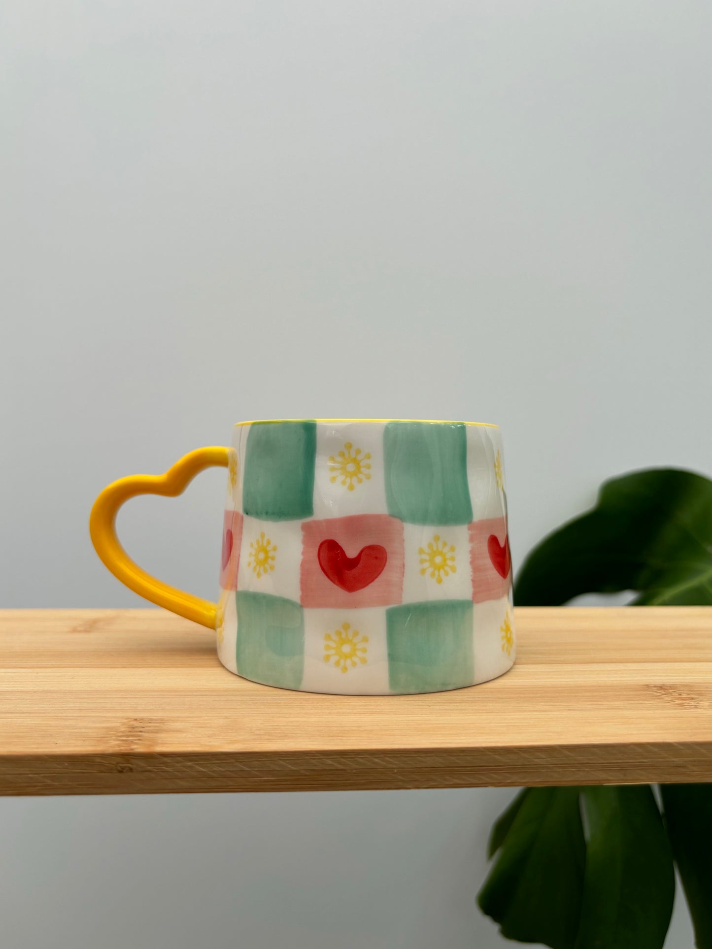 Mug - Checkerboard Hearts