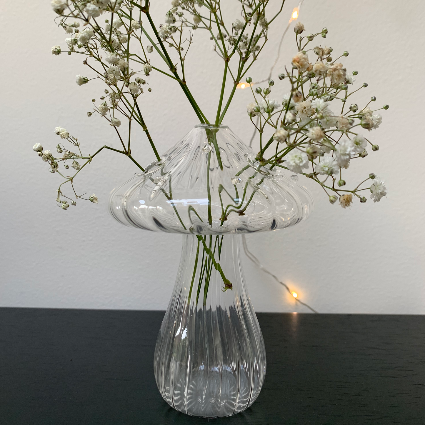 Mushroom Vase - Clear