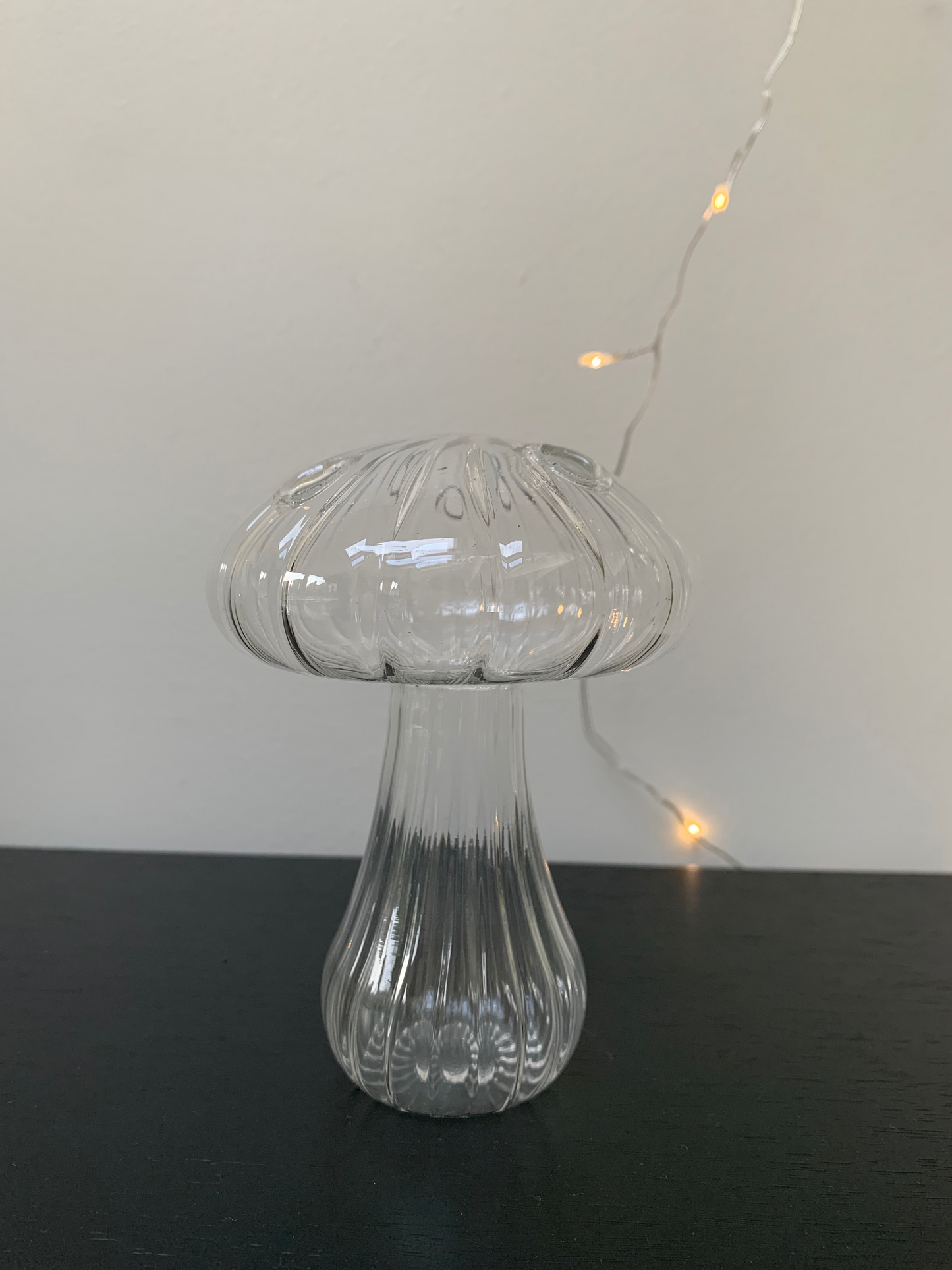 Mushroom Vase - Clear