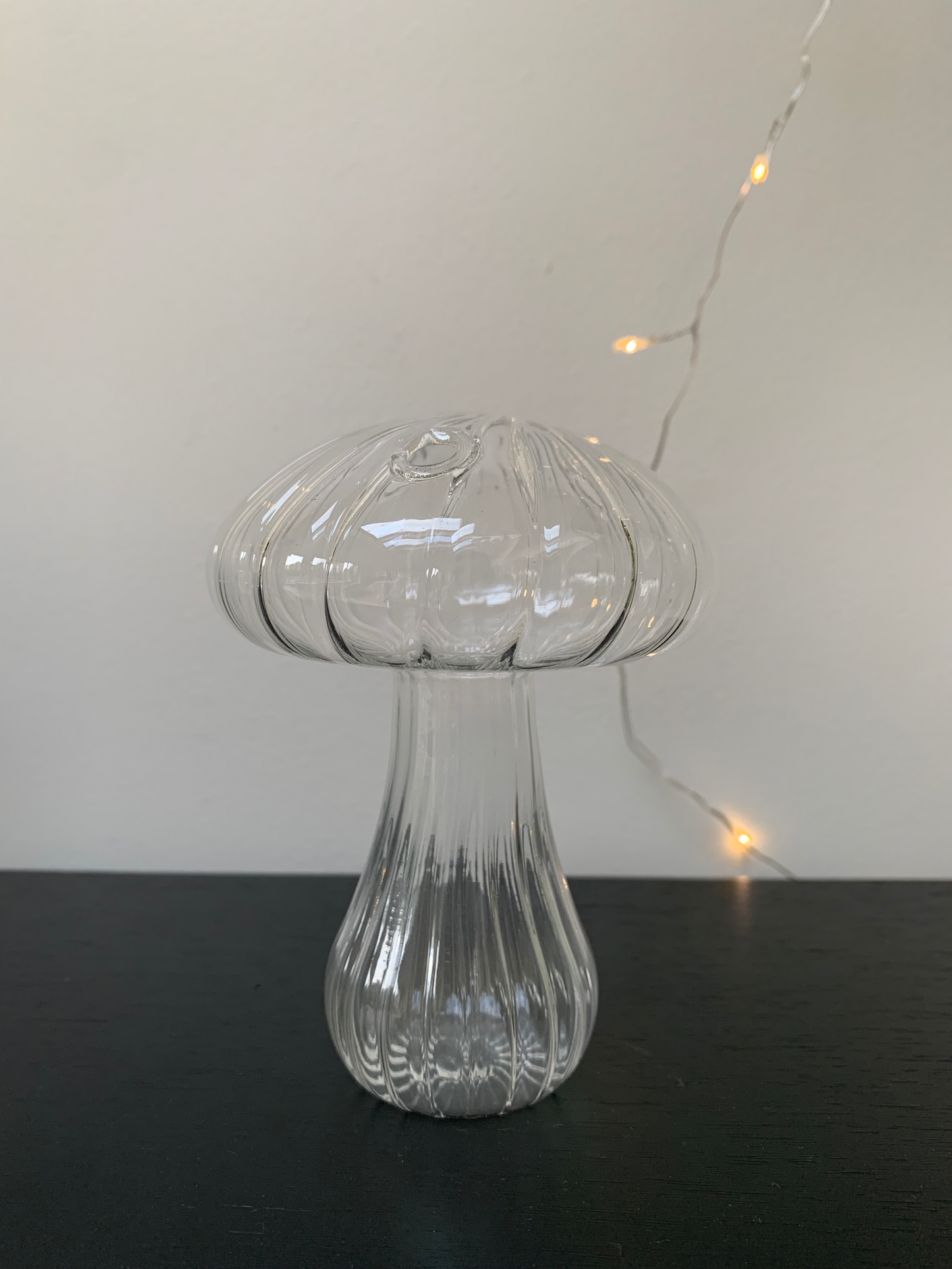 Mushroom Vase - Clear