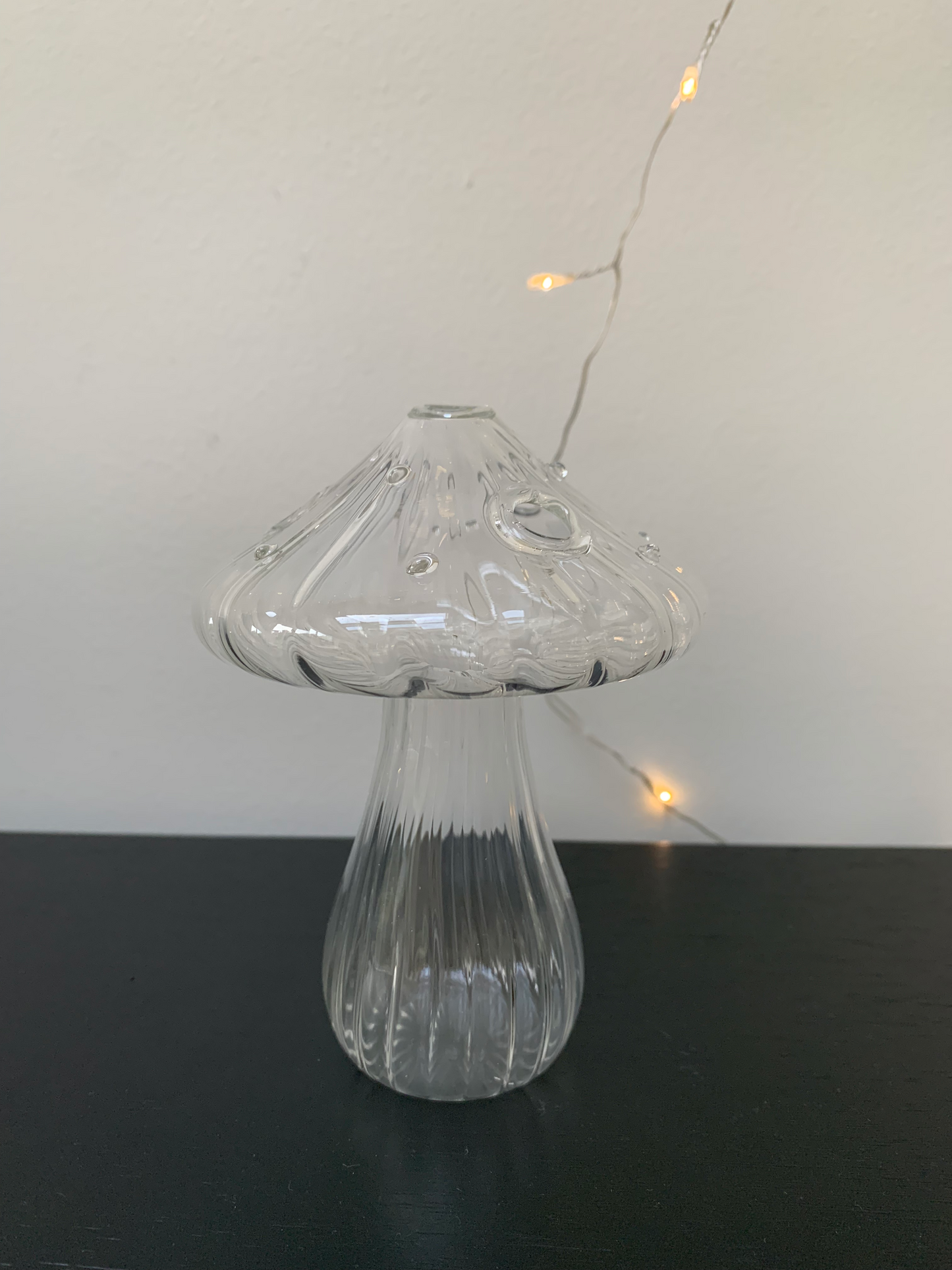 Mushroom Vase - Clear