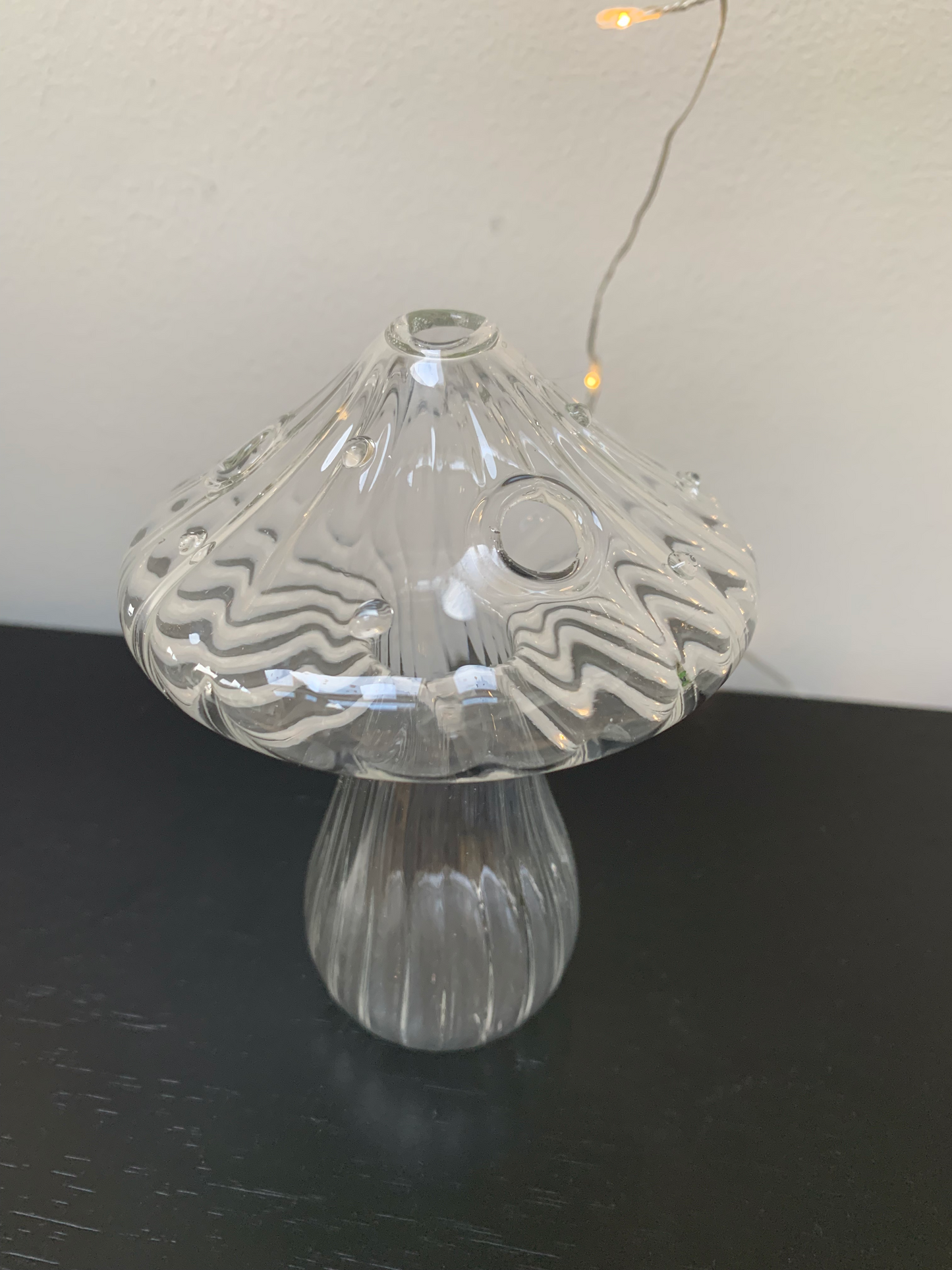 Mushroom Vase - Clear