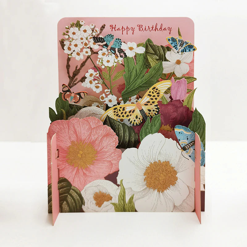 3D Pop Up Birthday Card - Butterfly